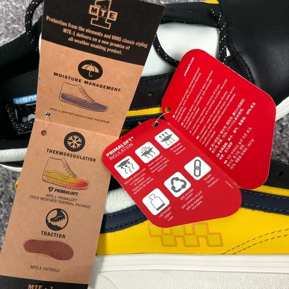 Vans Old Skool MTE-1 Men Shoes Made For the Elements Black Yellow